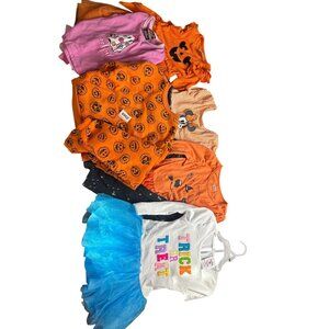 3t girls bundle fall Halloween cloths bundle